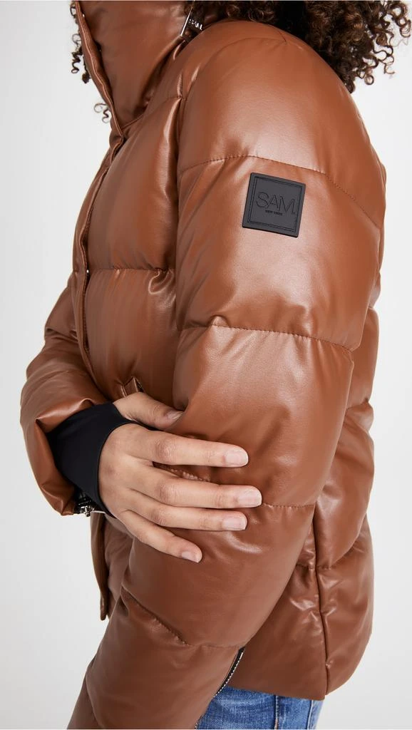 SAM Vegan Leather Isabel Jacket 5