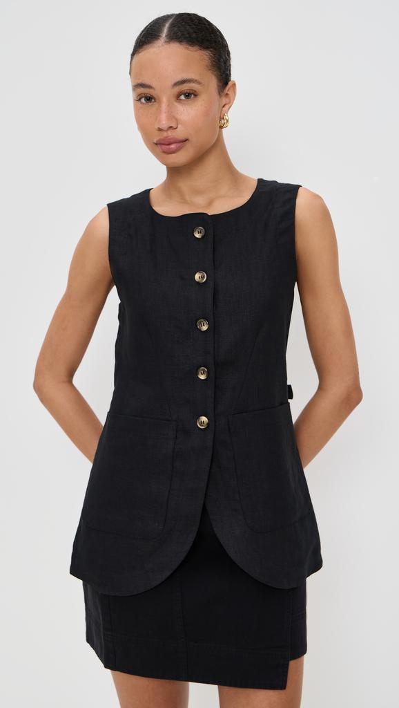 Women's Boat Neck Waistcoat Top – On Sale Now with Up to 40% Off