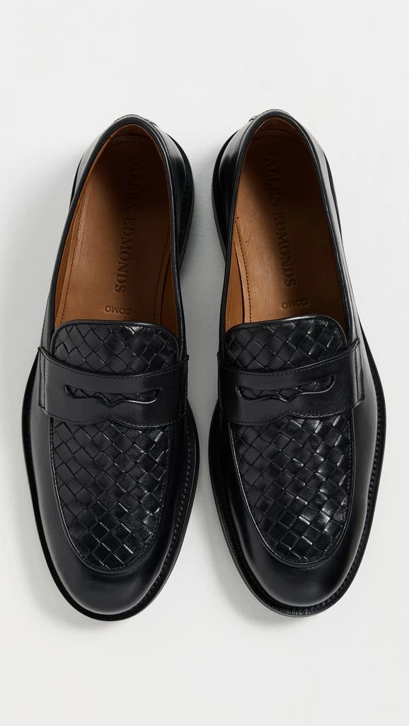 Allen Edmonds Como Woven Leather Loafers 3