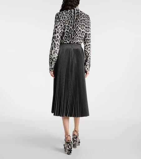 Dolce 
Gabbana Plissé midi skirt 3