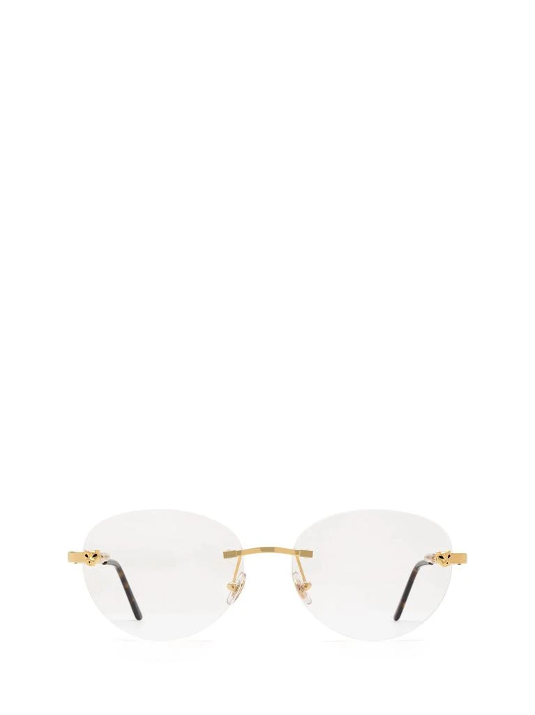 Cartier Cartier Rimless Round Glasses 1