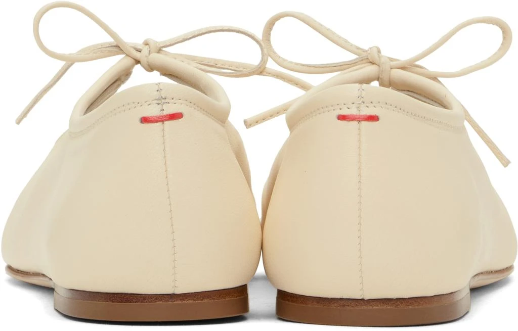 AEYDE Beige Della Ballerina Flats 2
