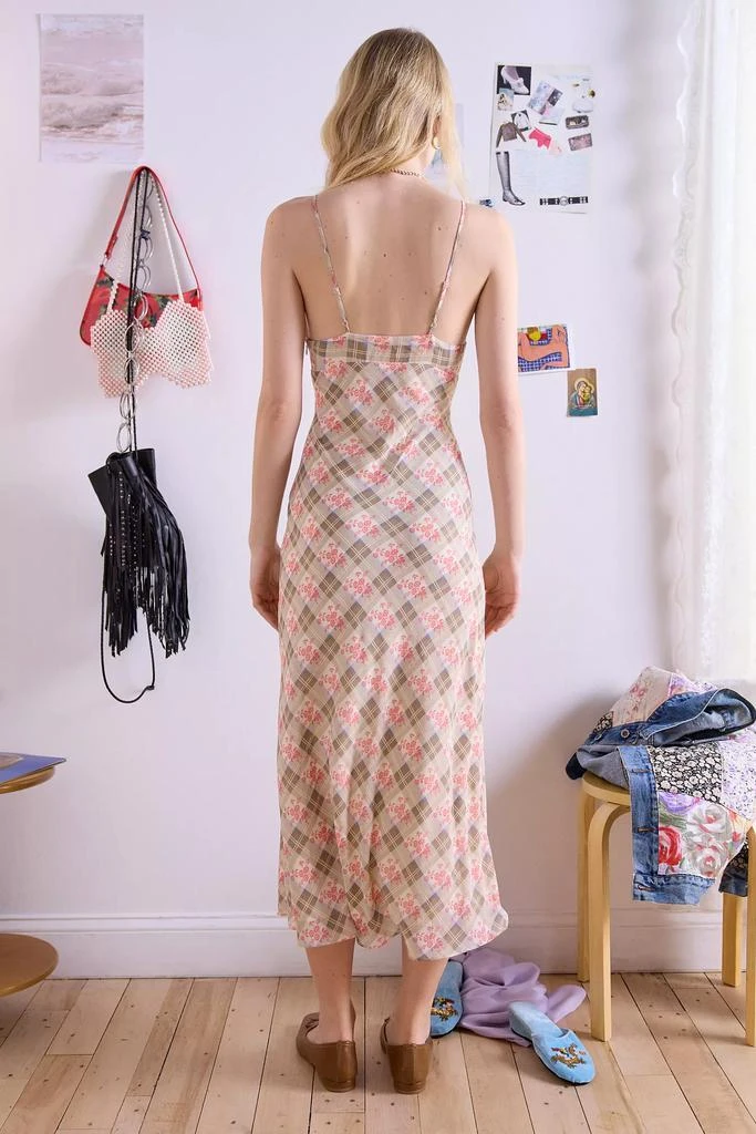 Kimchi Blue Kimchi Blue Scarlet Printed Ruffle Trim Midi Dress 3