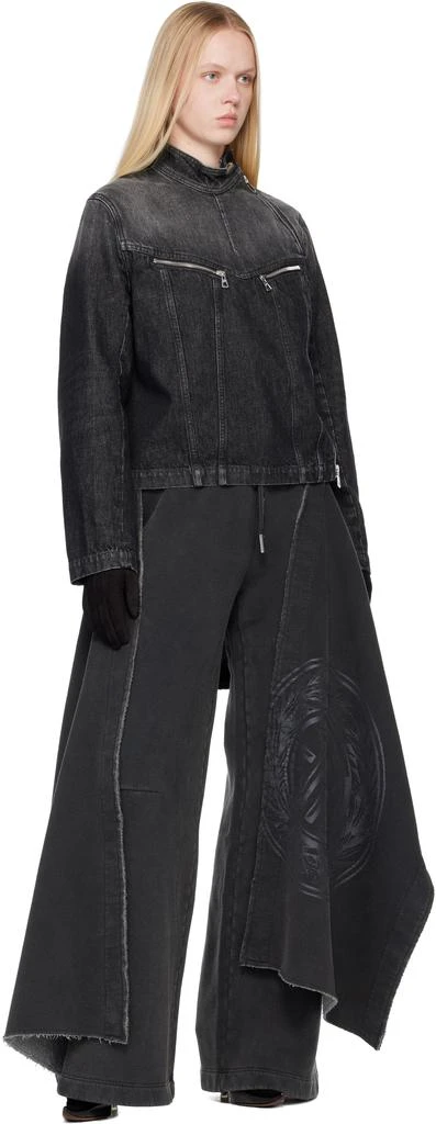 Jean Paul Gaultier Gray Laurel Stamp Sweatpants 4