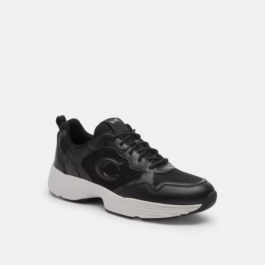 Coach Strider Sneaker In Signature Canvas 1