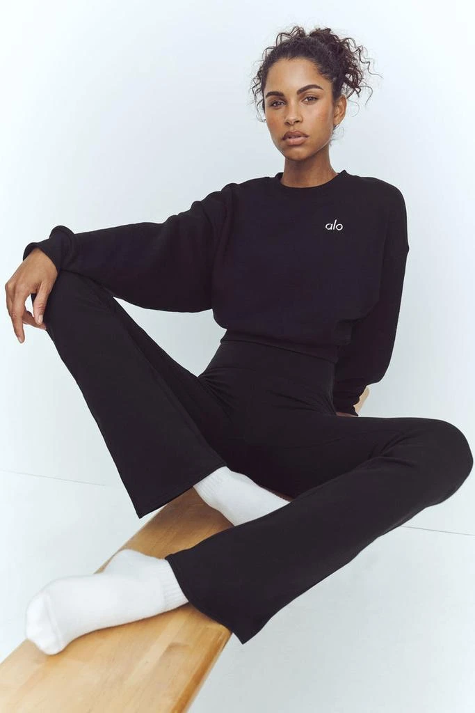 Alo Airbrush High-Waist 7/8 Bootcut Legging - Taupe 1