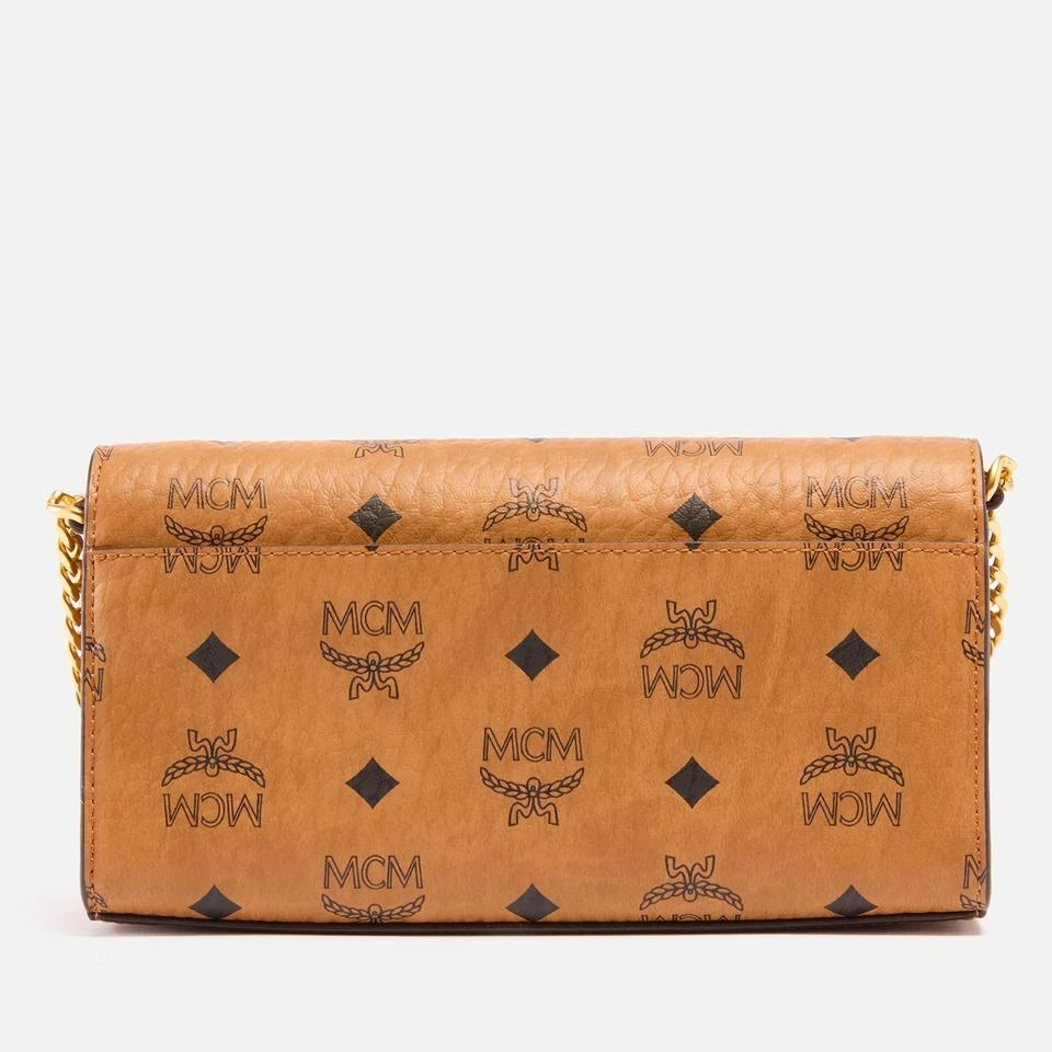 MCM MCM Aren VI Leather Crossbody Bag 2