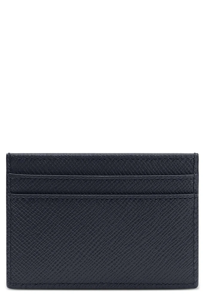 SMYTHSON Flat card holder in panama 3