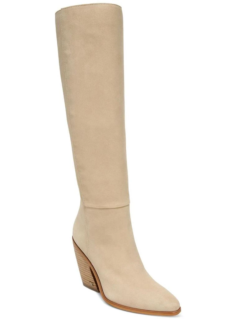 Sam Edelman Annabel Womens Zipper Almond Toe Knee-High Boots 1