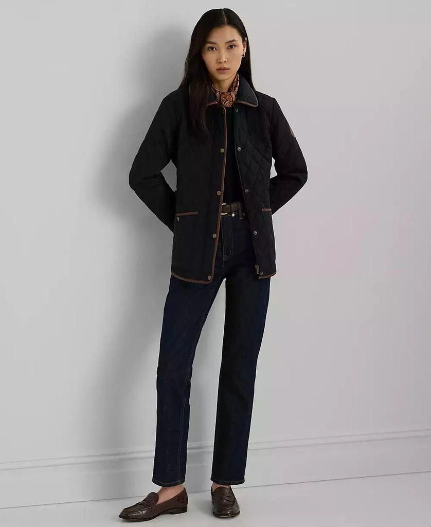 Lauren Ralph Lauren Women's Quilted Velboa-Lined Coat 5