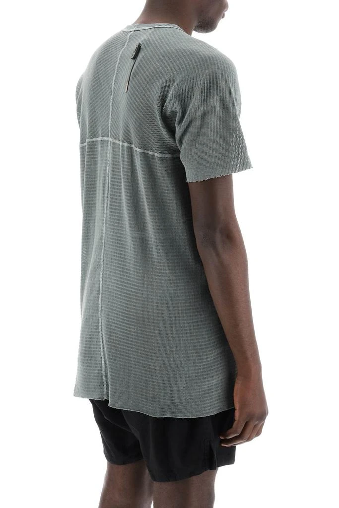 BORIS BIDJAN SABERI Boris Bidjan Saberi Men's Cotton Perforated T-Shirt 3