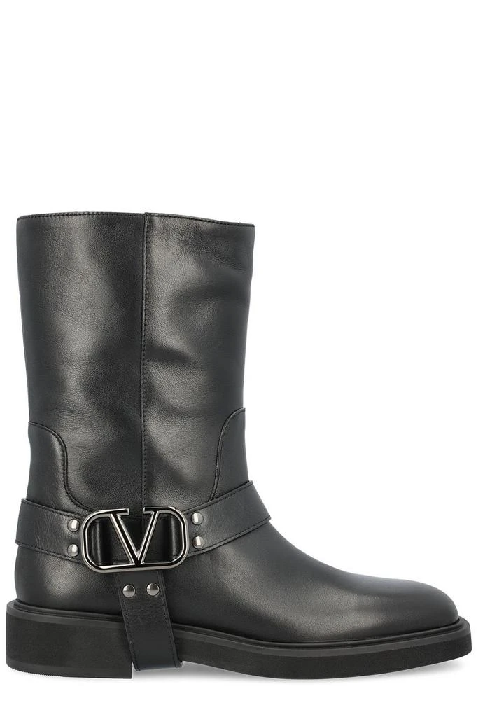 Valentino Valentino VLogo Signature Round Toe Boots 1