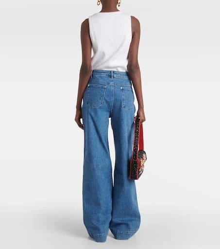 Staud Grayson wide-leg jeans 3