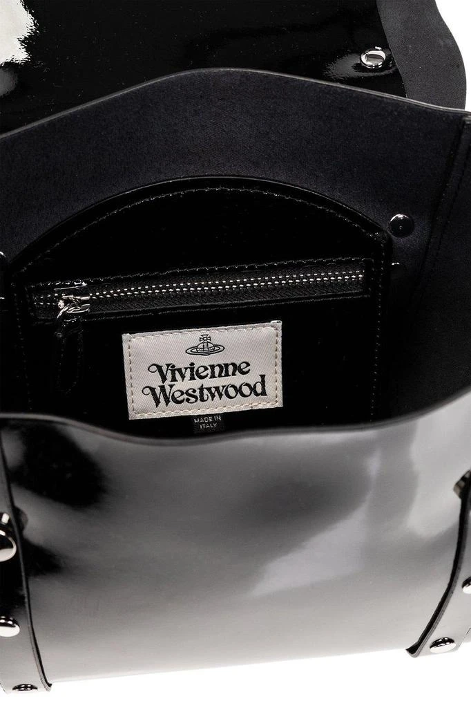 Vivienne Westwood Betty Orb Plaque Small Tote Bag 4