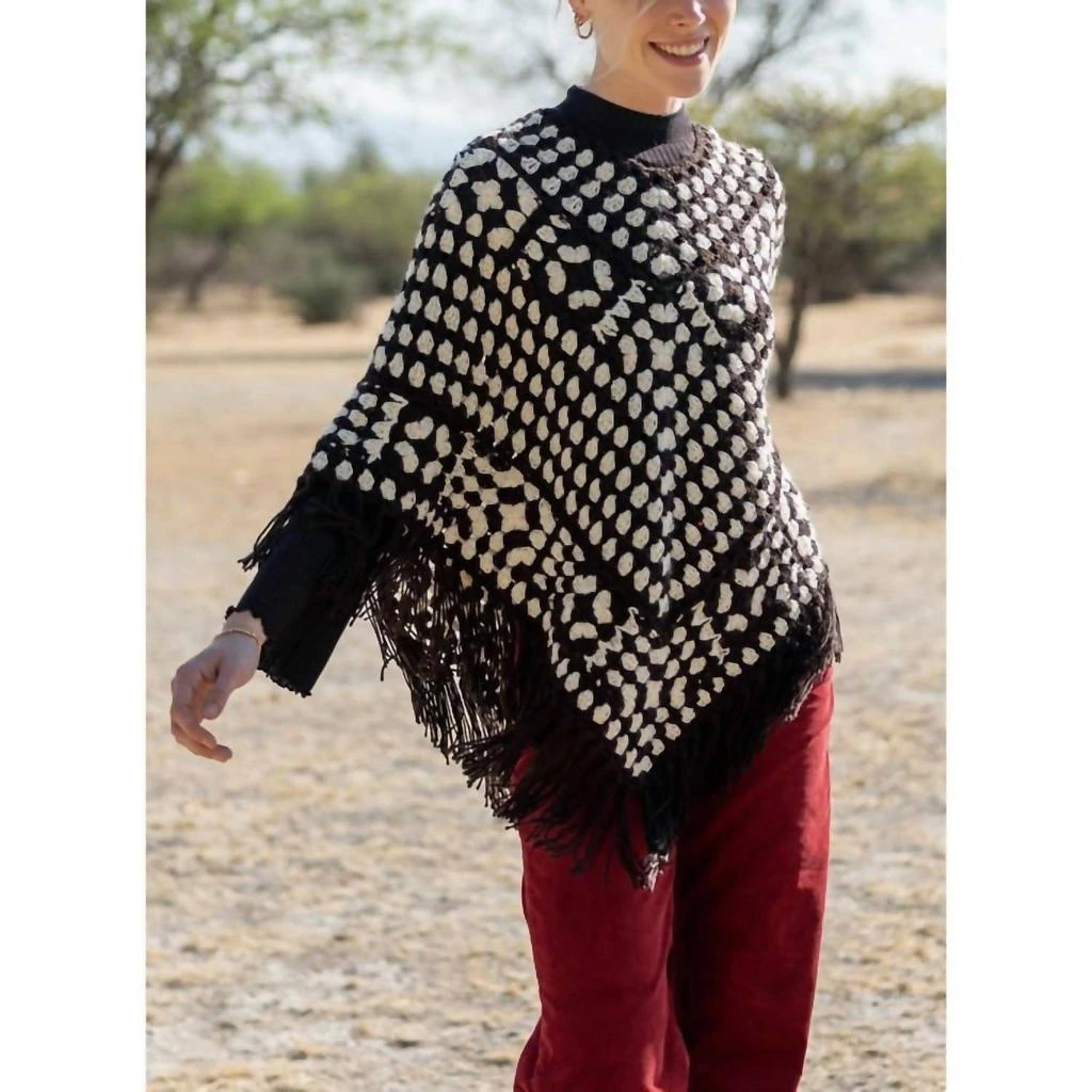 MERSEA Mersea - La Paz Crochet Poncho