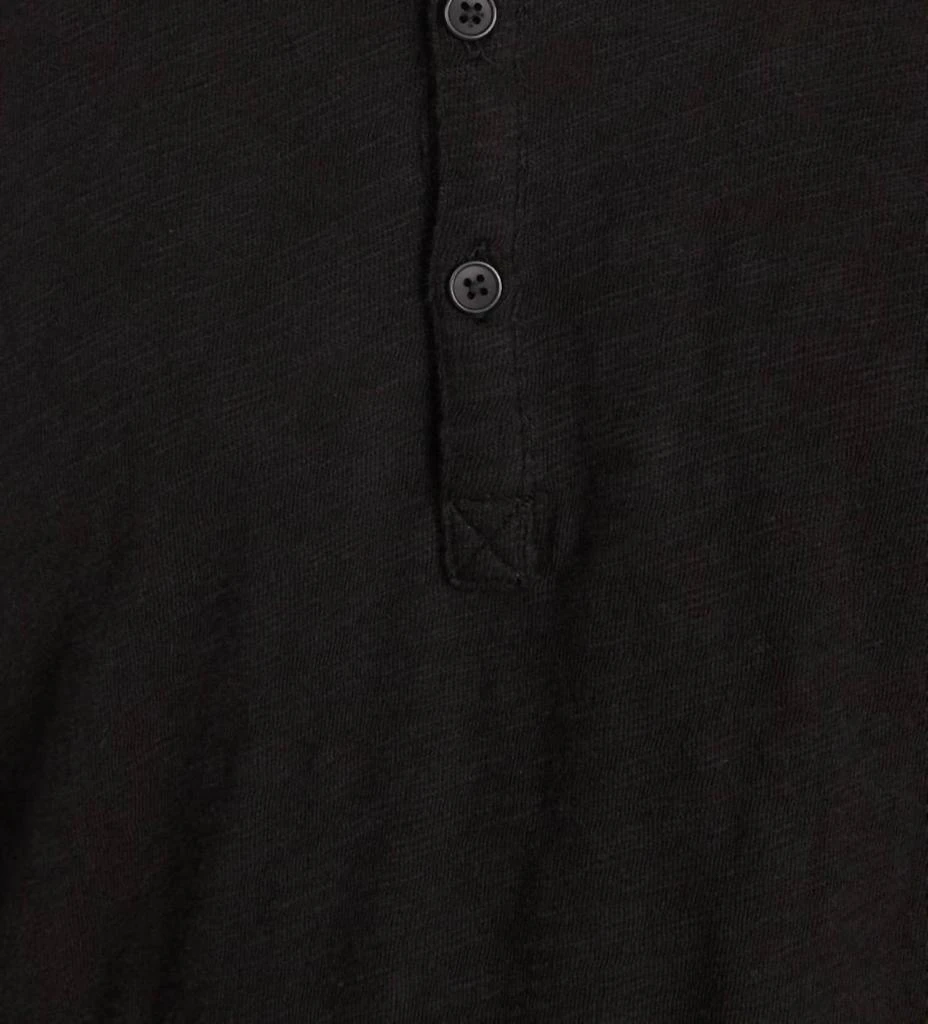 ATM Atm - Slub Jersey Destroyed Wash Henley Top 5