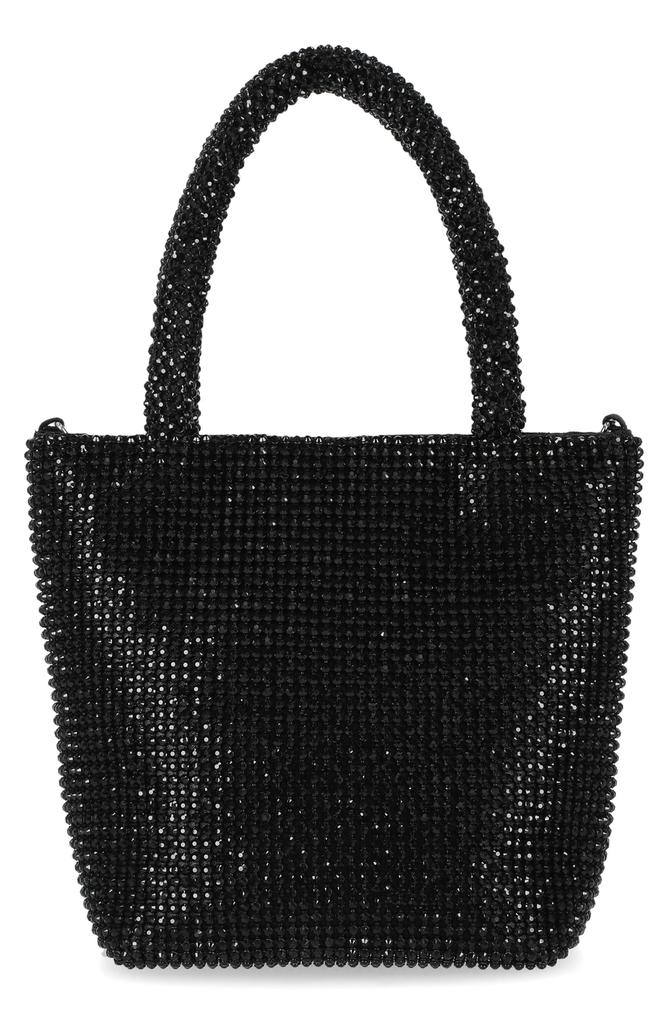 Jessica McClintock Crystal Embellished Chase Top Handle Mini Tote Bag
