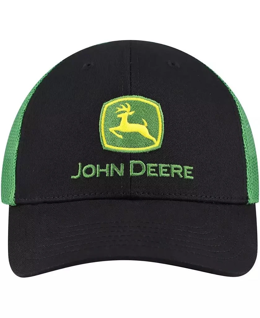 John Deere Toddler Black John Deere Trucker Adjustable Hat 3
