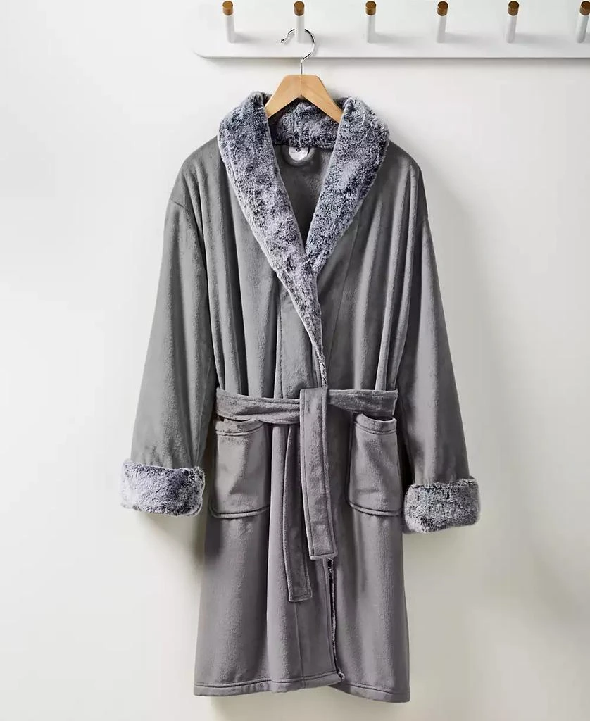 Hotel Collection Faux Fur Robe, Exclusively at Macy’s 3