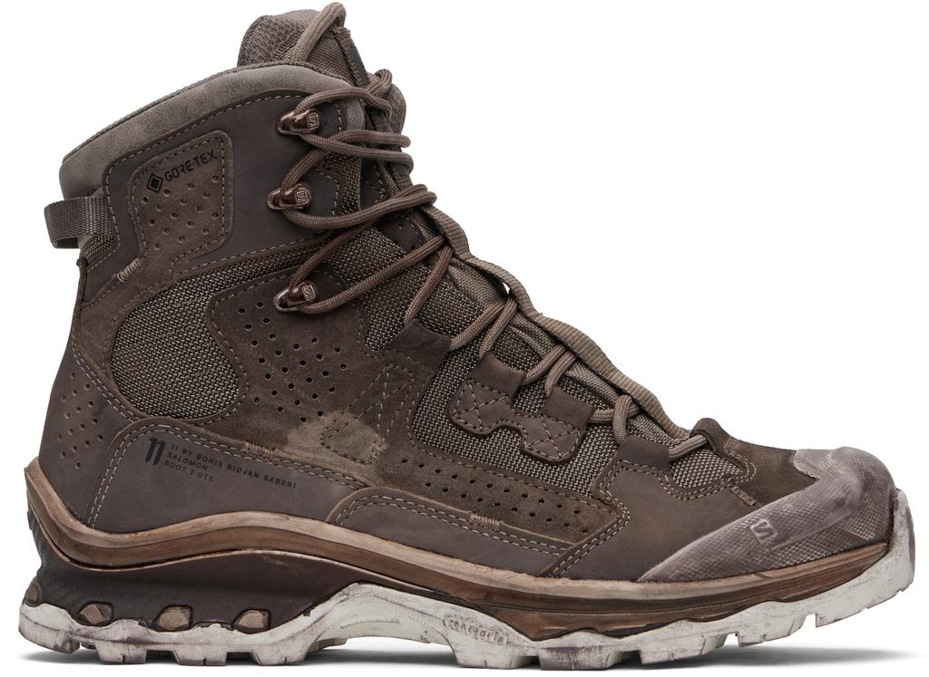 [11 by BBS×SALOMON] BOOT 2 GTX GREY US7 11 By BBS Salomon BOOT2 GTX Dirty Grey Hiking Boots