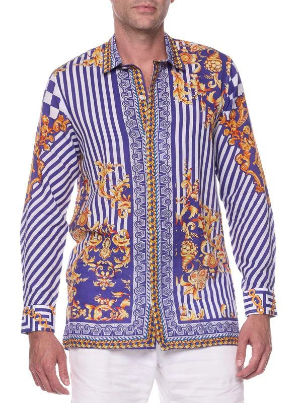 Ranee's Slim Fit Linen Blend Shirt 1
