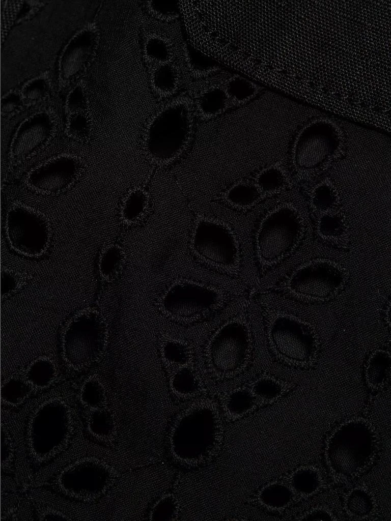 VERONICA BEARD Rafaela Eyelet Mini Shirtdress 7