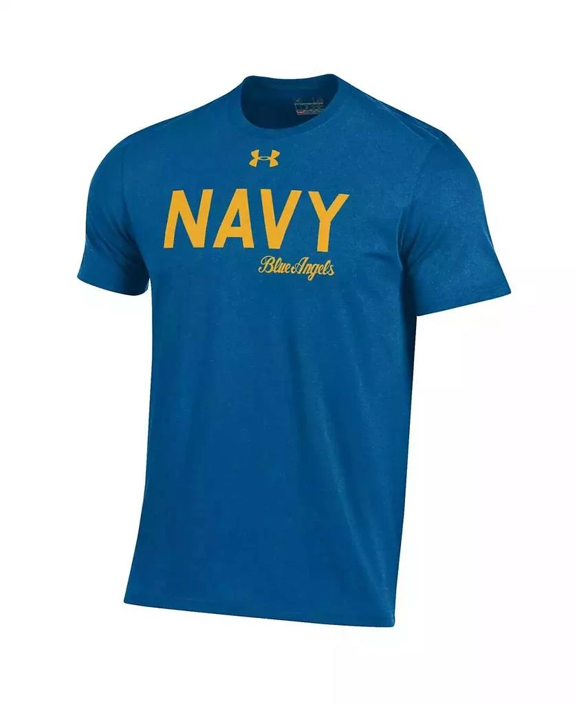 Under Armour Men's Royal Navy Midshipmen Blue Angels T-shirt 2
