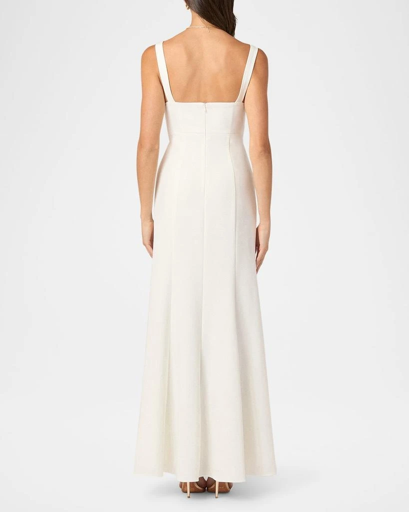 Shoshanna Katie Sleeveless Cowl-Neck Gown 3