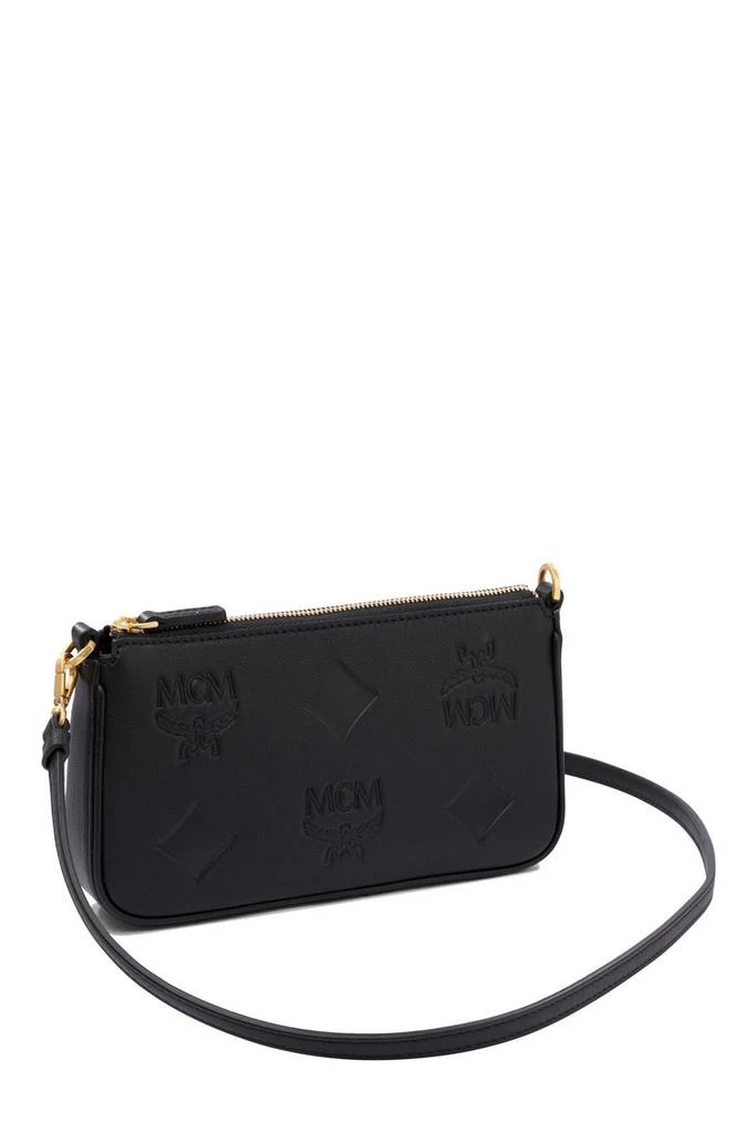 MCM MCM Aren Maxi Monogram Leather Chain Crossbody Bag 3