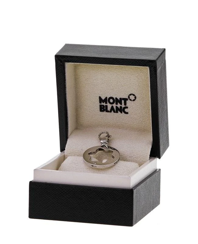 MontBlanc Montblanc Star Sterling Silver Charm Women's Keychain 36663-SD 1