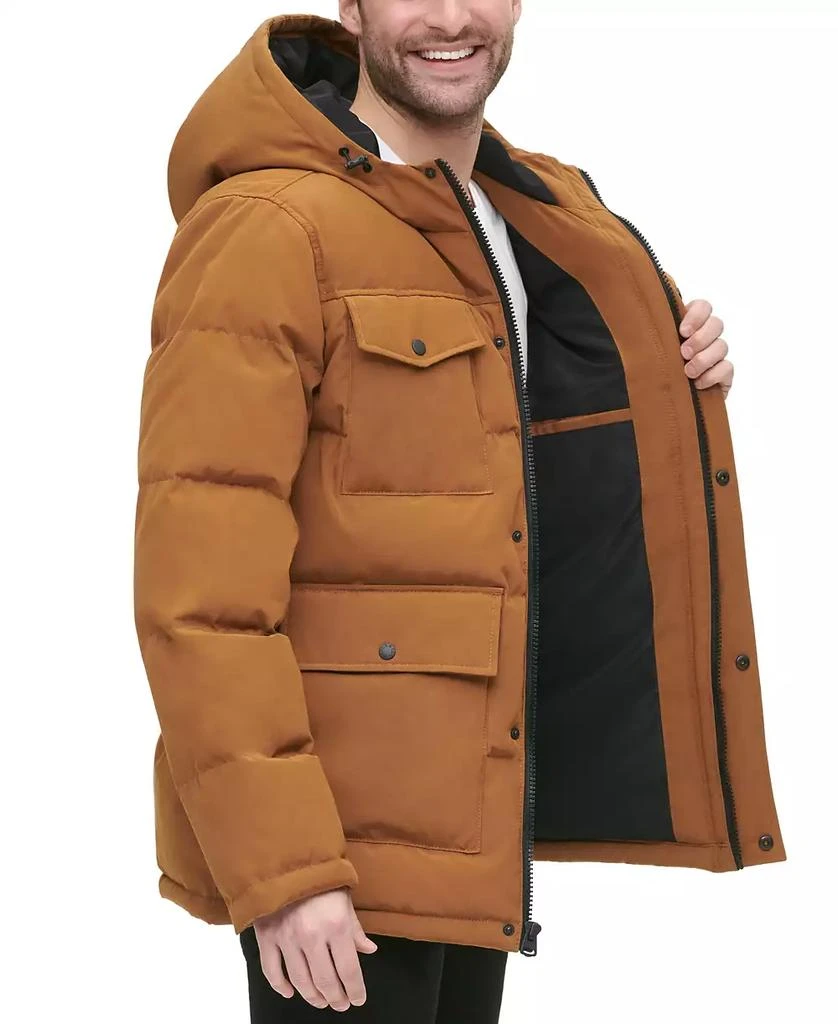 Levi's Levi’s® Men's Quilted Four Pocket Parka Hoody Jacket 3