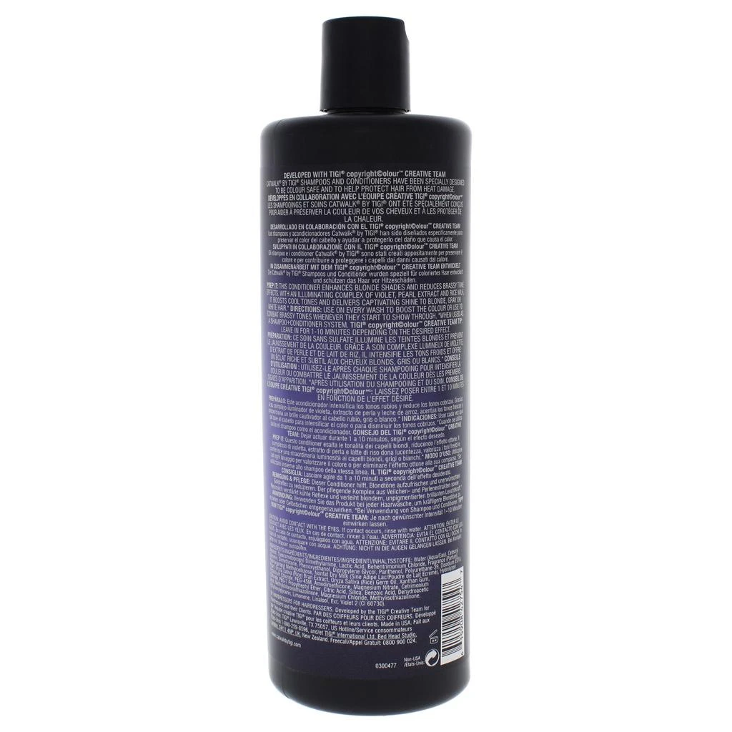 TIGI Catwalk Fashionista Violet Conditioner by TIGI for Unisex - 25.36 oz Conditioner 2
