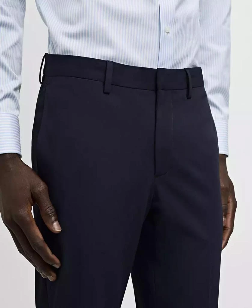 Mango Men's Stretch Fabric Super Slim-Fit Suit Pants 3
