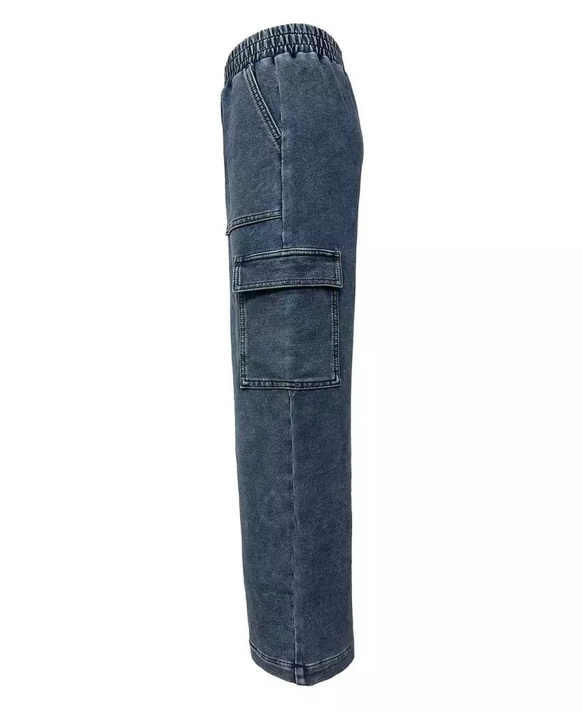 Imperial Star Girls Knit Wide Leg Cargo Jean 3