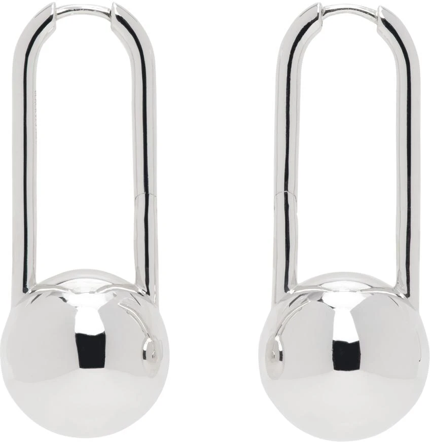 Maria Black Silver Grosse Schlesi Earrings