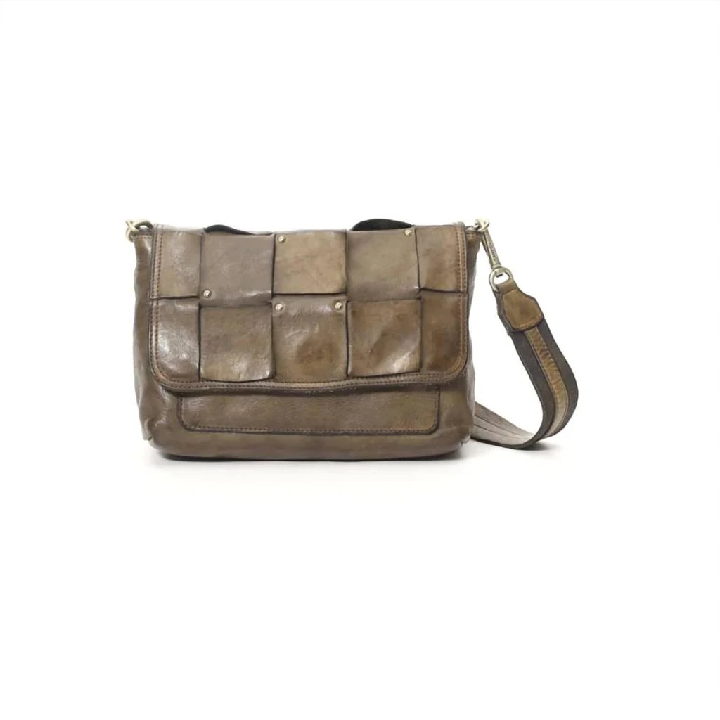 CAMPOMAGGI Women's Edera Bag In Military Green 1