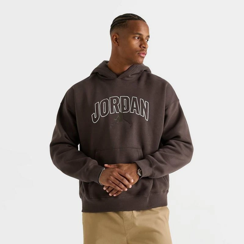 Jordan Men's Jordan Brooklyn Fleece Oversized Pullover Hoodie 3