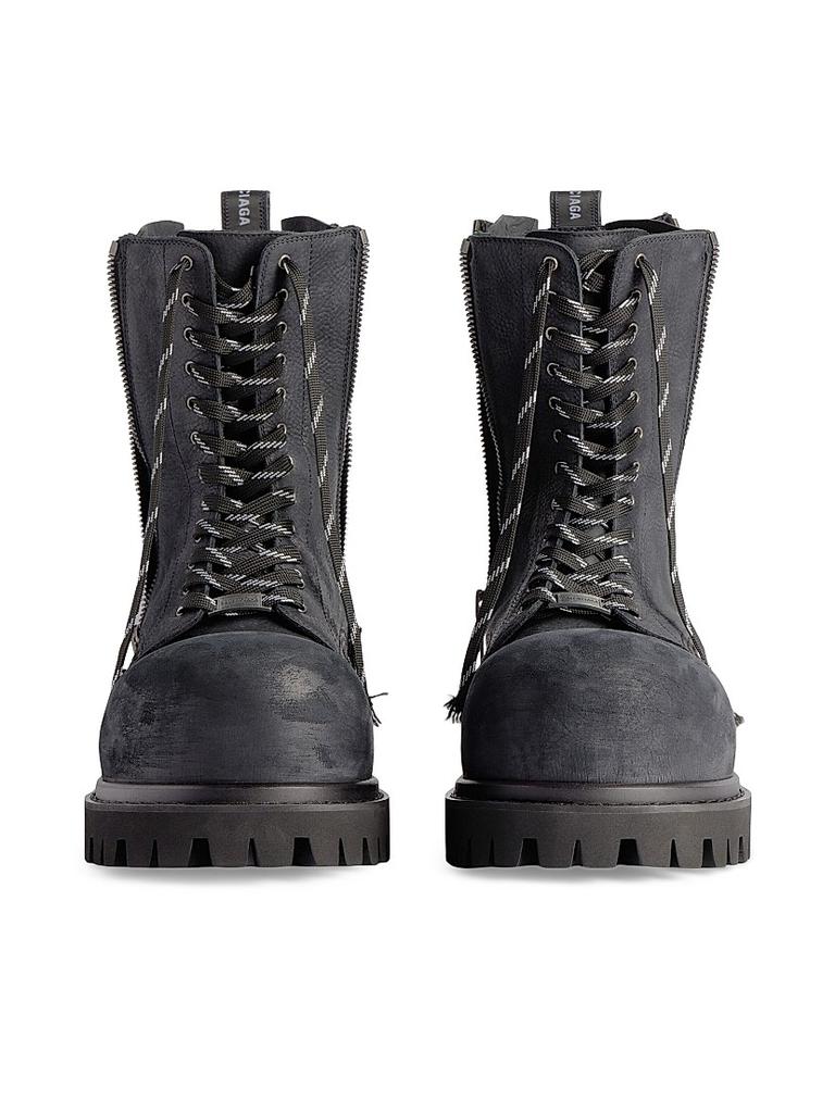 Balenciaga Stomper Zipped Booties - Boots - Free Shipping