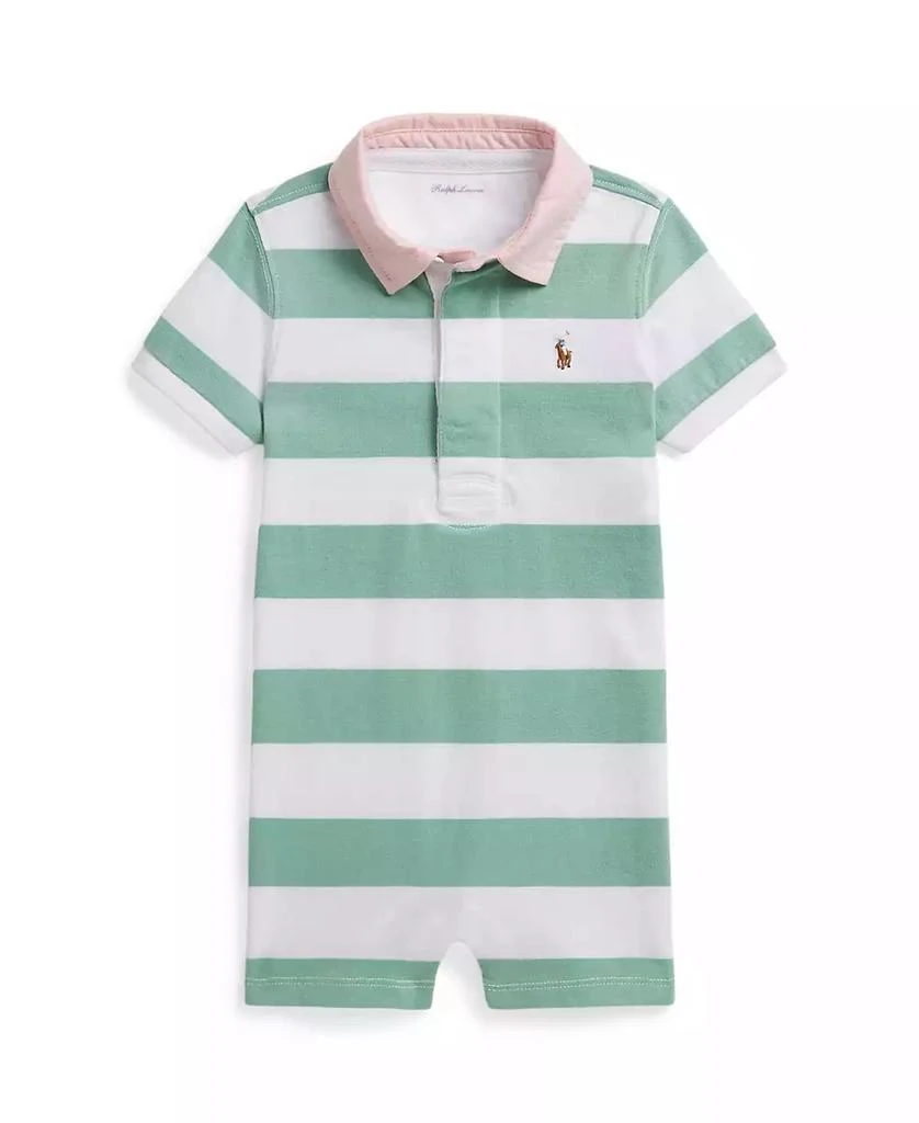 Ralph Lauren Baby Boys
Striped Rugby Collar Shortall