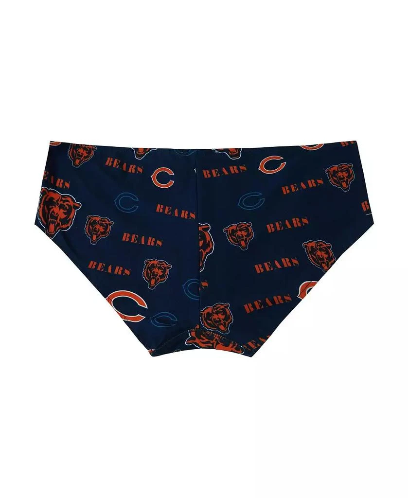 Concepts Sport Women's Navy Chicago Bears Mosaic Allover Print Knit Panty 3