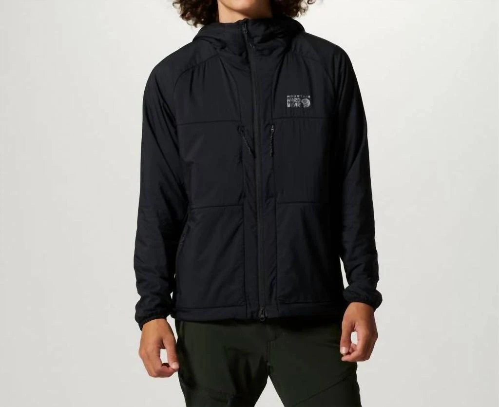 Mountain Hardwear Kor Airshell Warm Hoody In Black 1