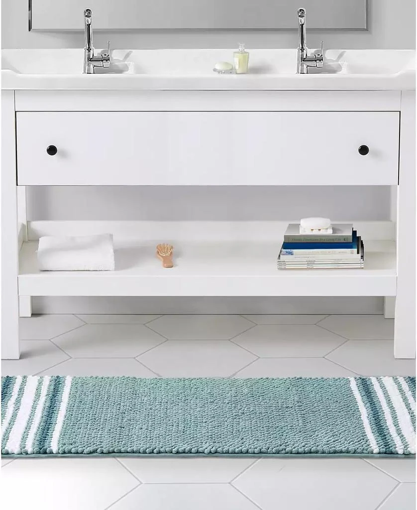 VCNY Home Aiden Jacquard Chenille 24" x 60" Bath Rug 1