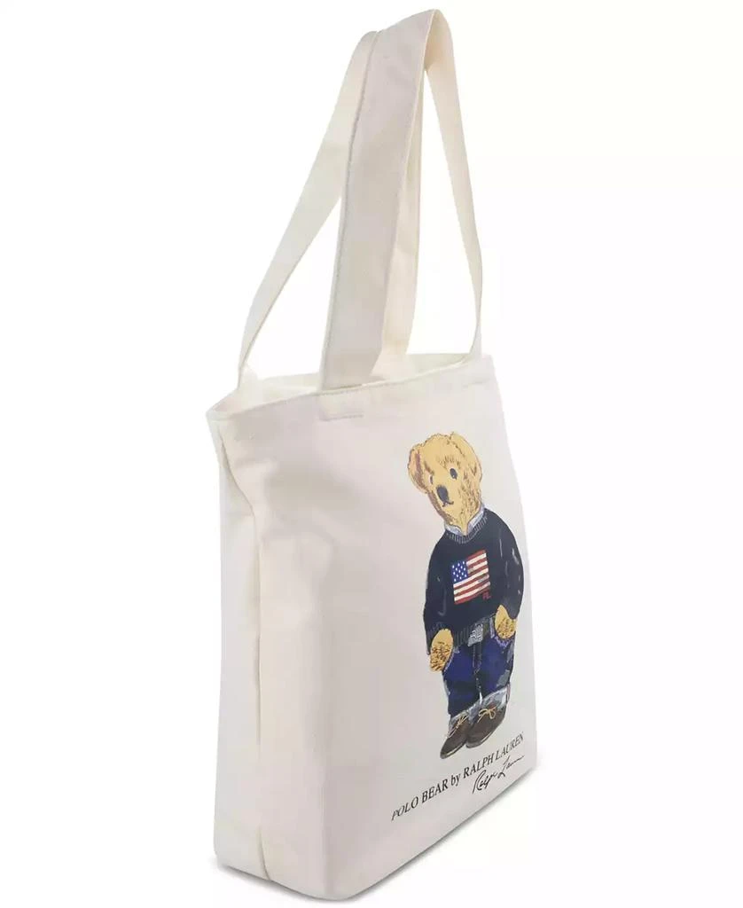 Ralph Lauren Kids Polo Bear Canvas Tote Bag 7