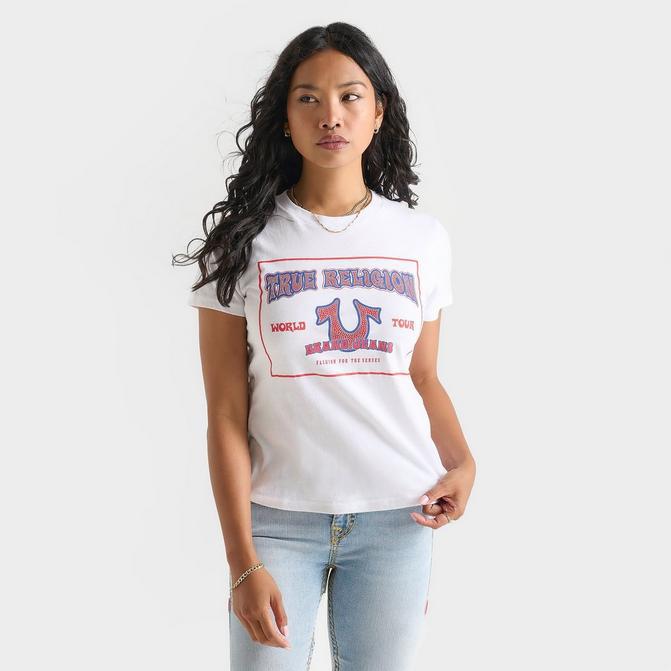 True Religion Women's True Religion Crystal Retro Horseshoe