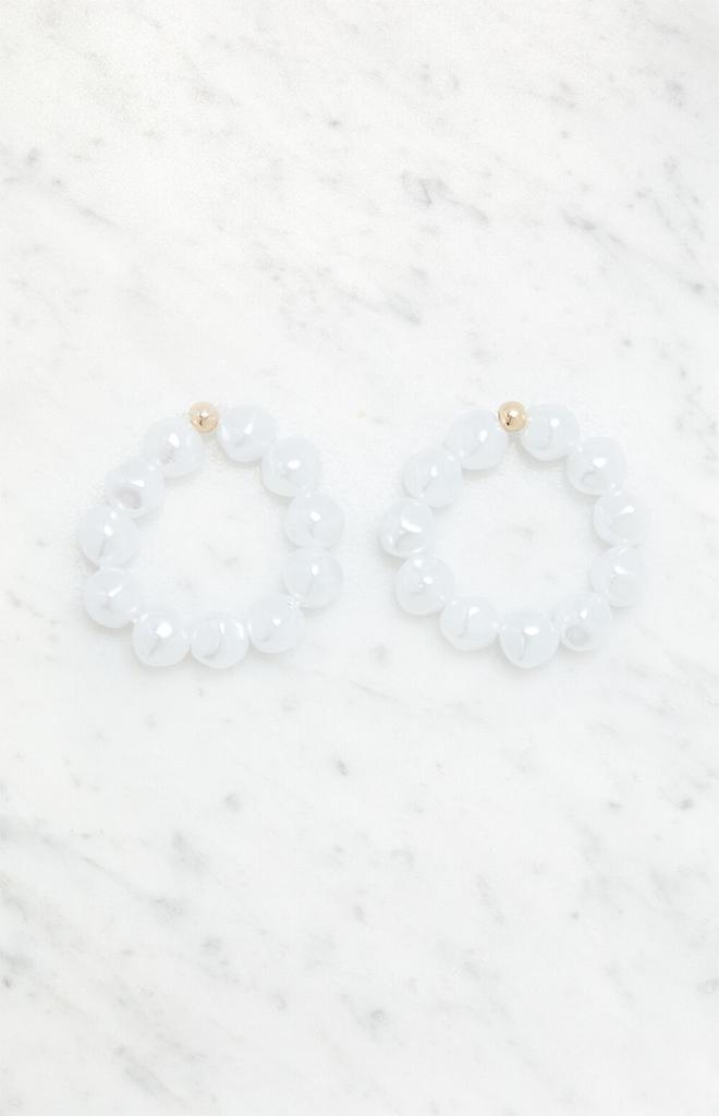 LA Hearts 2 Pack Pearl Rings
