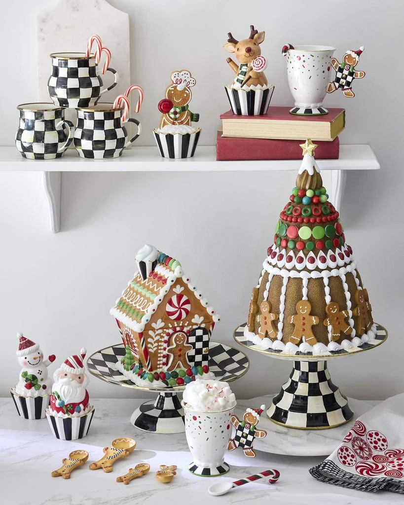 MacKenzie-Childs Bake Shop Gingerbread Teaspoon Set 2
