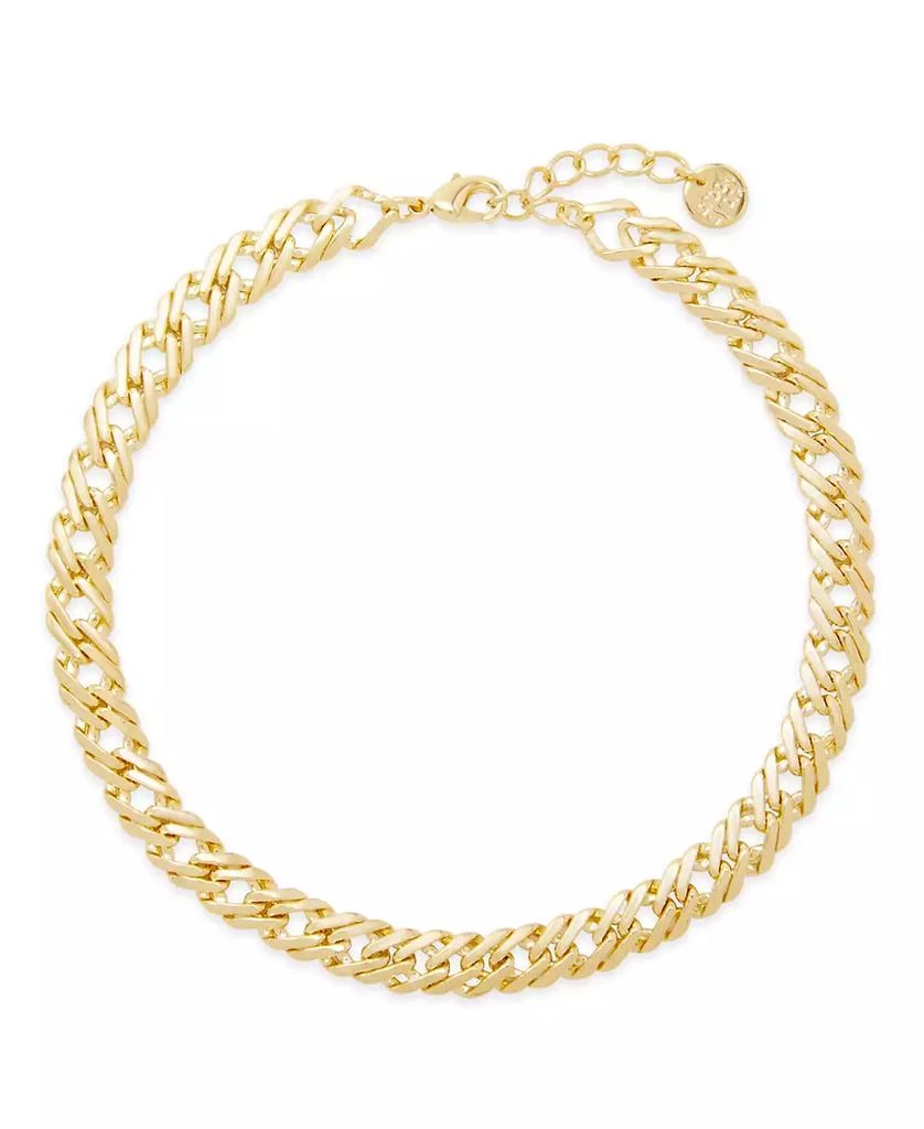 brook & york Reya Curb Chain Anklet 1