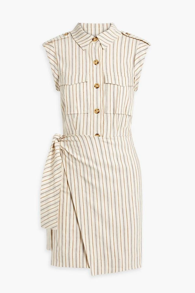 Giselle Ruched Shirt Dress