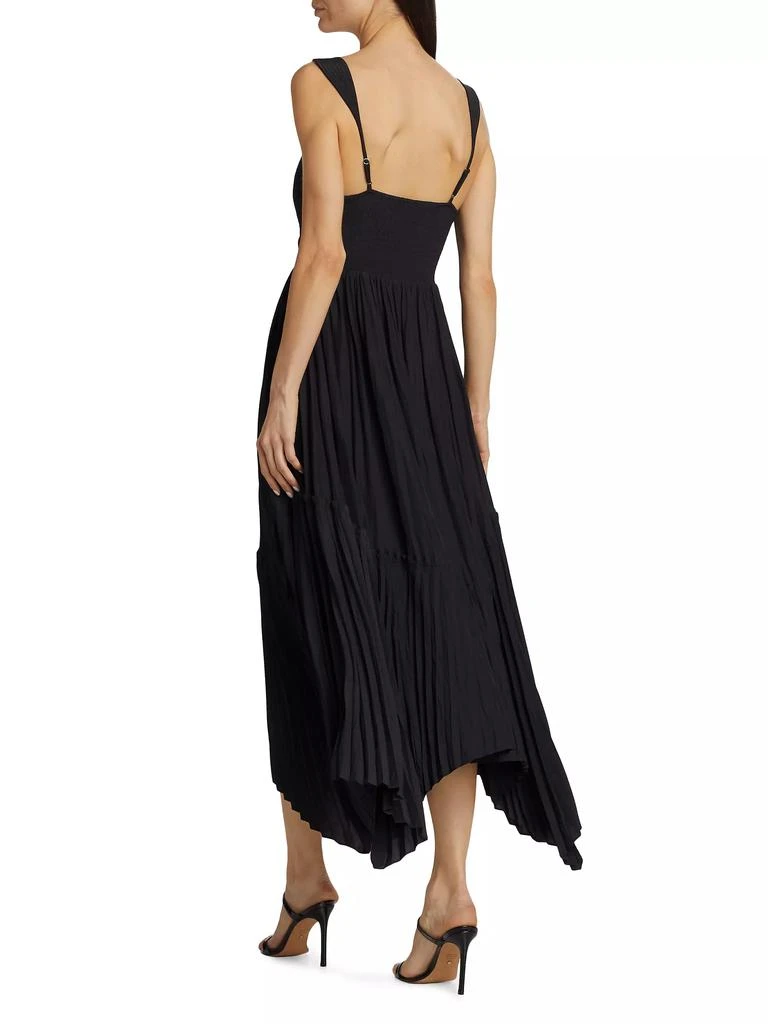 Ramy Brook August Pleated Maxi Dress 5
