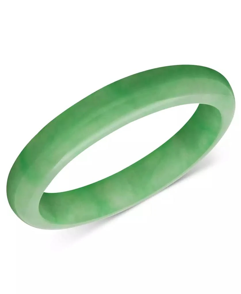 Macy's Dyed Jade Bangle 1